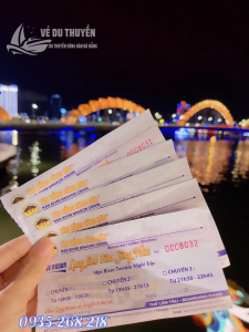 Vé du thuyền Tàu Rồng sông Hàn