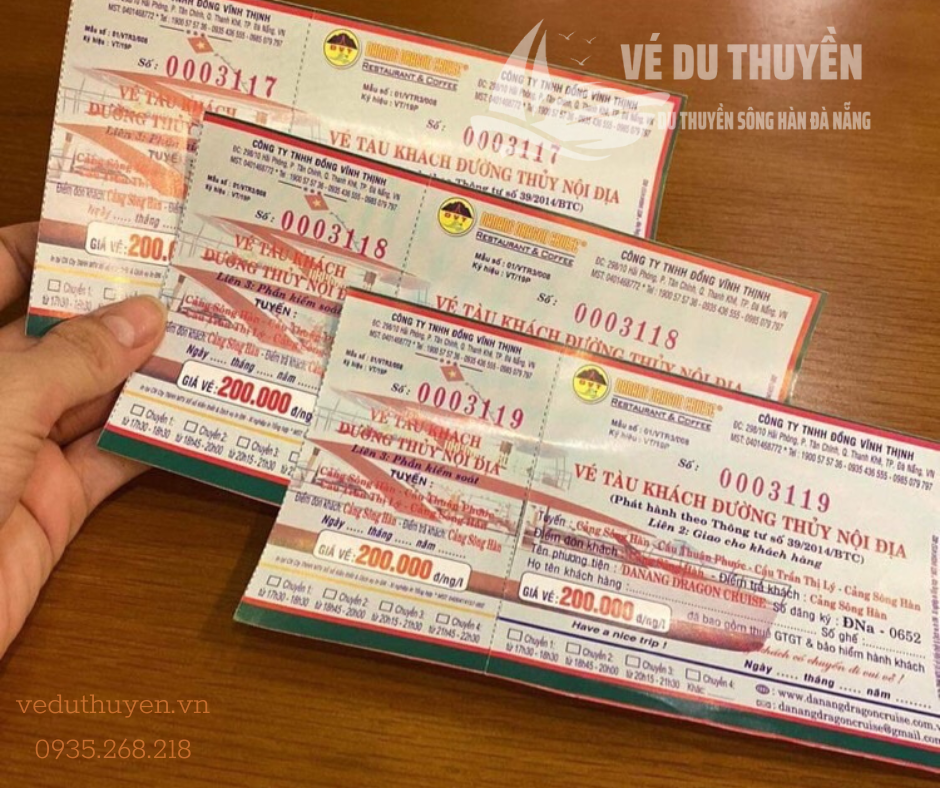 Vé du thuyền Danang Dragon Cruise