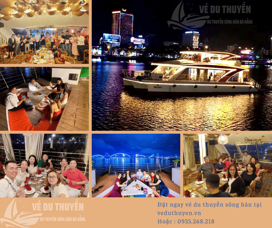 Ăn tối trên du thuyền sông Hàn
