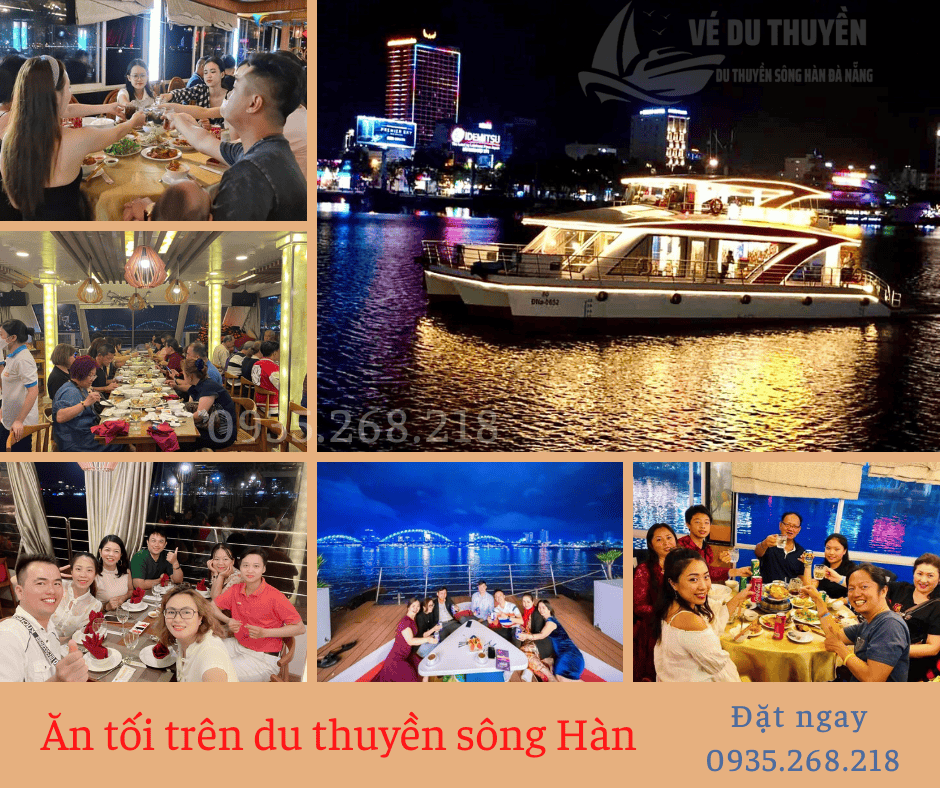 Ăn tối trên du thuyền sông Hàn