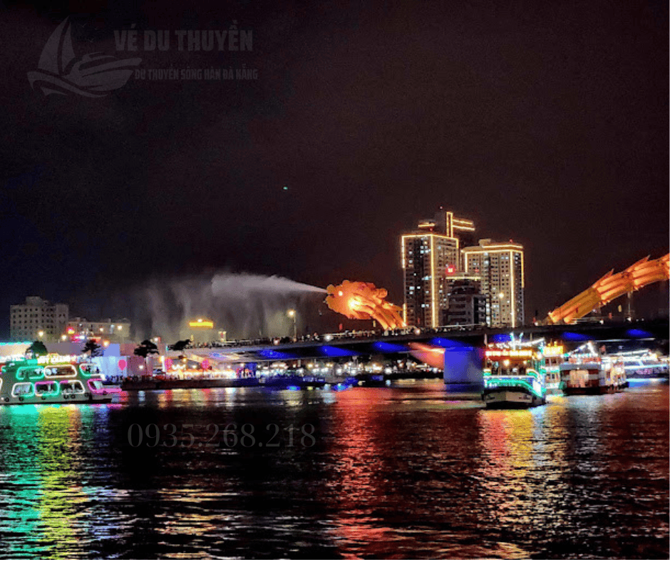 Trải nghiệm đi du thuyền sông Hàn về đêm