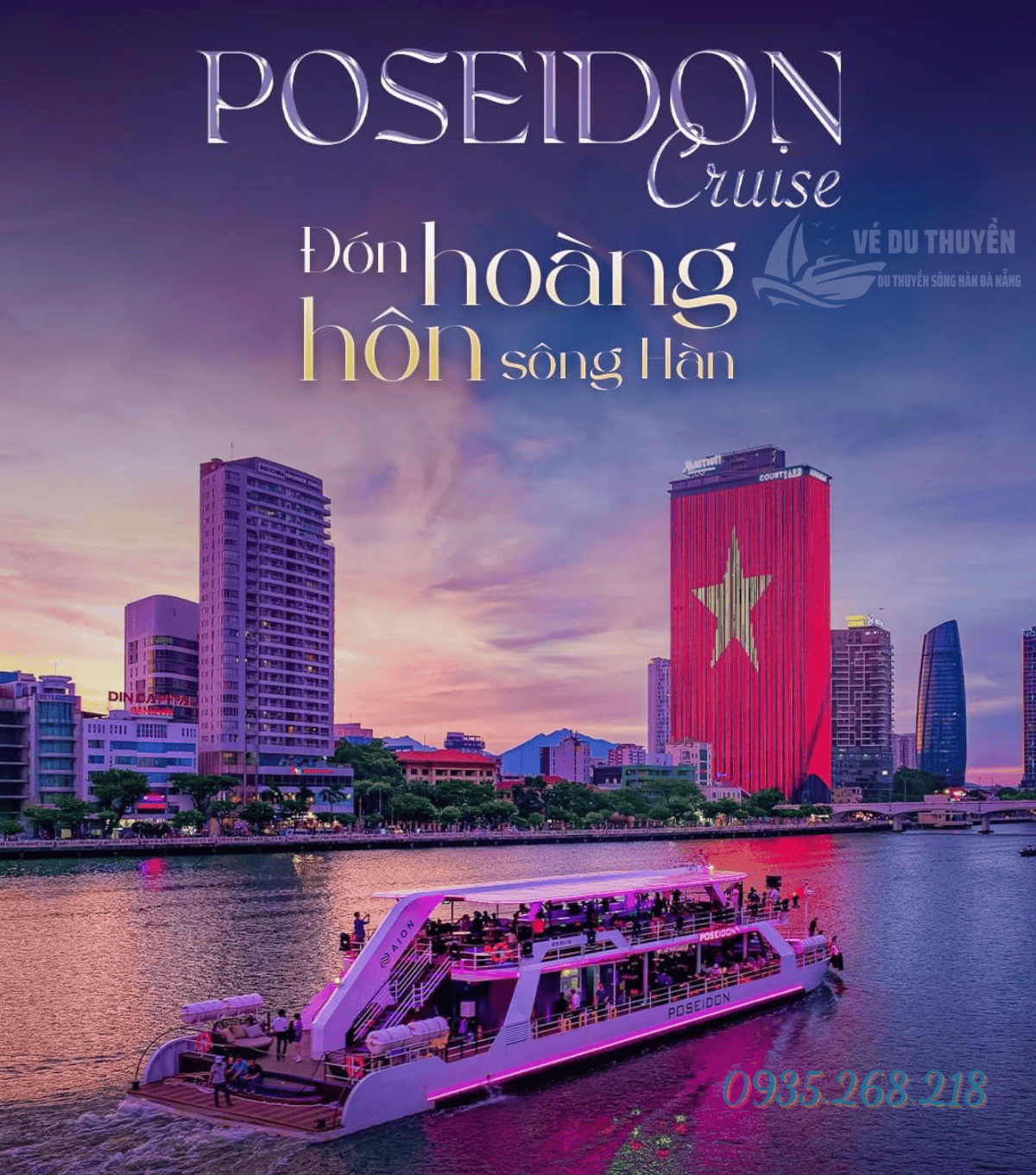 Tour du thuyền sông Hàn ngắm hoàng hôn
